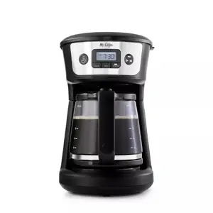 Mr. Coffee 12-Cup Programmable Coffee Maker - Black/Stainless Steel