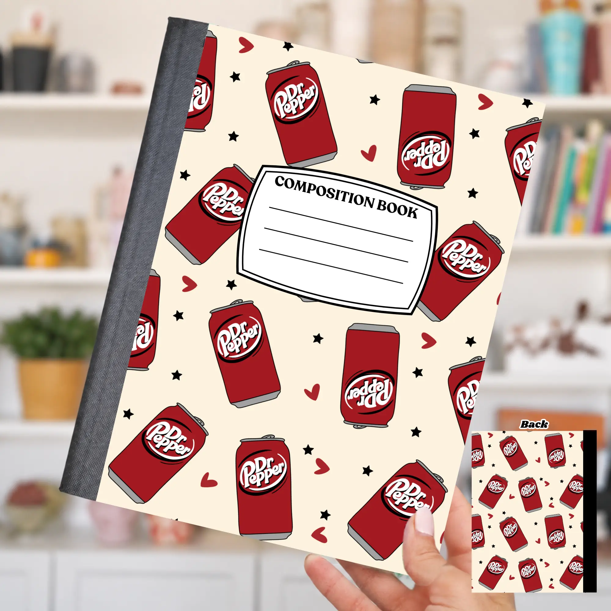 Composition Notebook Prints Favorite Drinks