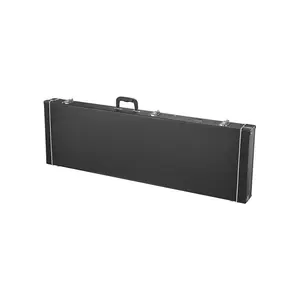VEVORBass Guitar Hard Case, 48.03 in Rectangular Guitar Hard Case, With Lock Latch Keys Handle, PVC Padding Soft Lining Water-Resistant Hard Shell Guitar Cases, for 39-46.5 in Bass Guitars, Black