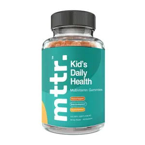 mttr Kid's Daily Health Multivitamin Gummies for Growing Bodies & Busy Lives - 60 Day Supply, 60 Gummies, Immune Support, Brain Development, General Wellness