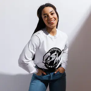 Garment-dyed heavyweight long-sleeve shirt