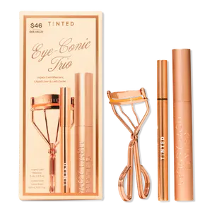 Live Tinted Eyeconic Trio Legacy Lash Mascara, Liquid Liner, And Lash Curler