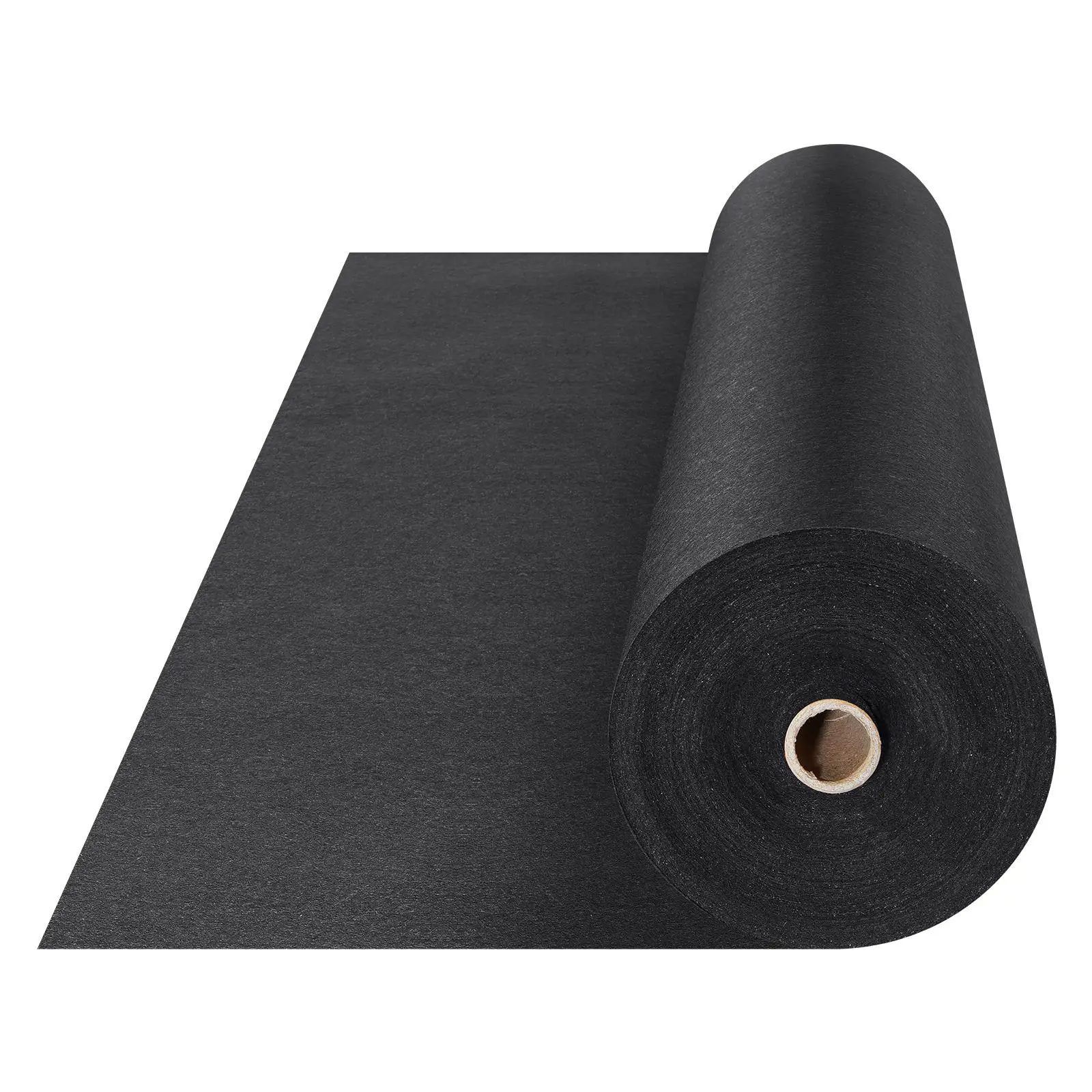 【Summerfinds】VEVOR Driveway Fabric, 3x100FT Non Woven Geotextile Fabric for Landscaping, Heavy Duty Garden Weed Barrier Fabric, 4OZ Landscape Fabric, French Drains Drainage Fabric, Ground Cover Weed Control Fabric