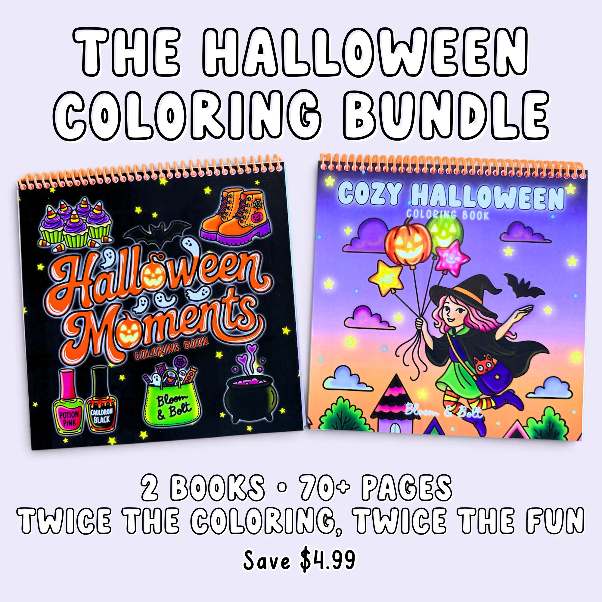 The Halloween Coloring Bundle