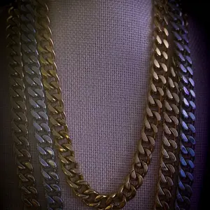 Chunky Gold Cuban Link Necklace