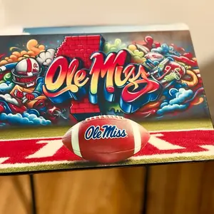 Custom Sports Team Epoxy Table | Personalized Game Day Statement Piece