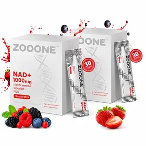 ZOOONE NR1000 NAD+ Berry Flavor Drink – Skin Aging, Energy & Clarity – 30 Count-T6