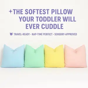 Marshmallow Squish Bamboo Pillows- Ultra-Soft, Weightless, Hypoallergenic, Perfect for Travel & Comfort - The Pillow that Hugs you Back