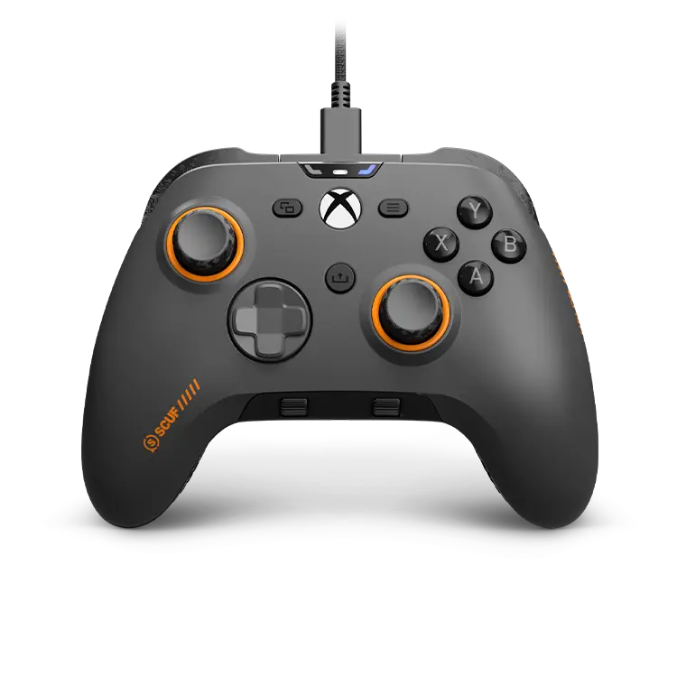 SCUF Valor Wired XBOX Controller (Steel Gray) - Gaming Console Accessories with 4 Customizable Rear Paddles, Endurance TMR Thumbsticks, Audio Control System
