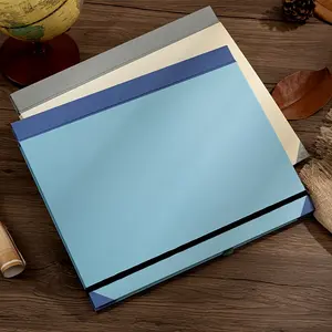 Manila Pocket Folder Binder Organizer with Manila Pocket System - Heavy-Duty Non-Woven Nylon Document Holder Suitable for, Office,, Binder Binding, File Organizer for Paper, Certificates, Reports