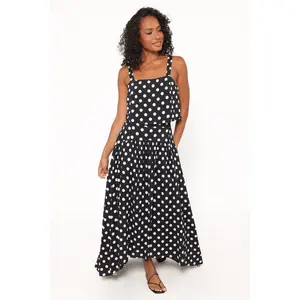 Lulu Set - Black Polka Dot