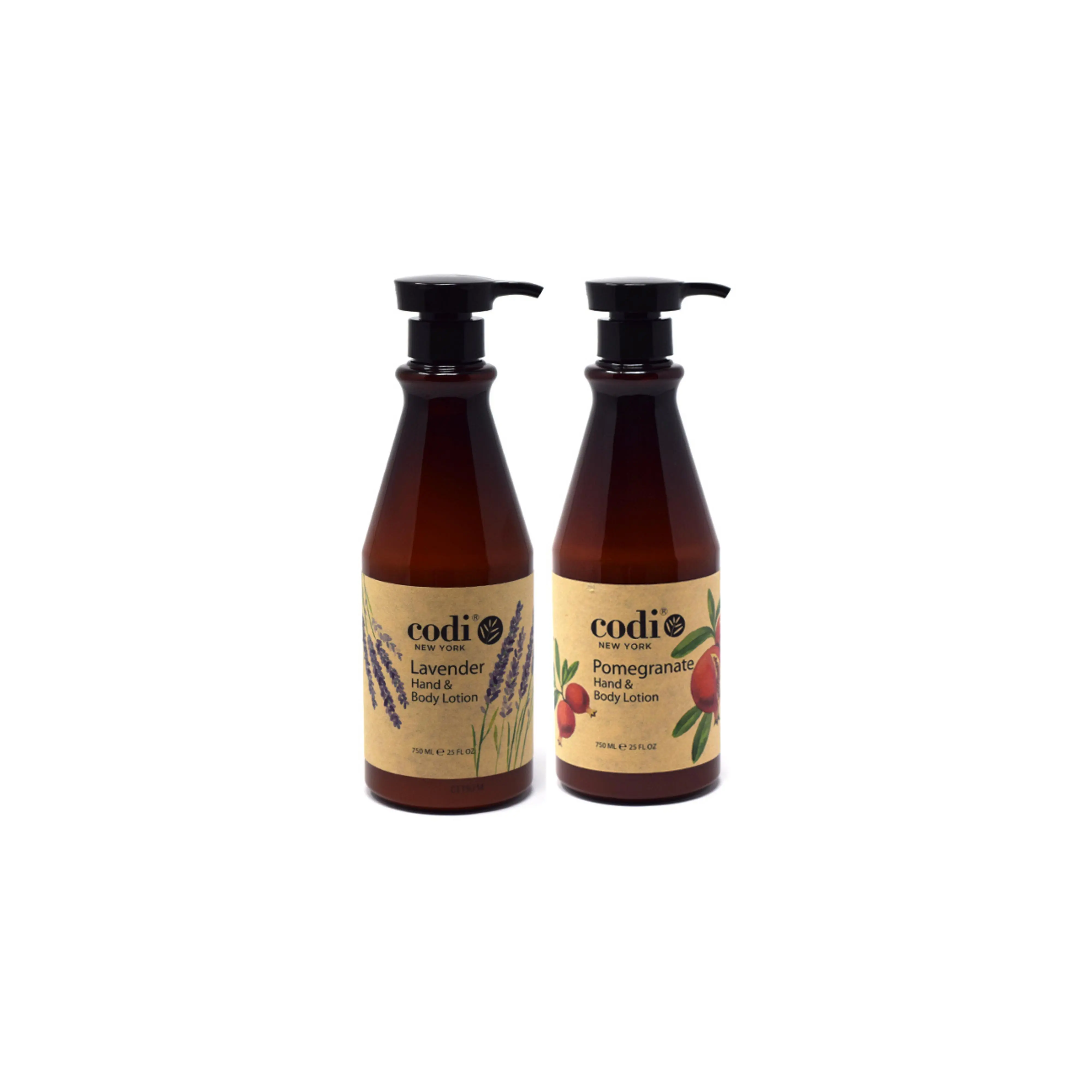 Codi Hydrating Hand & Body Lotion with Lavender Extracts & Pomegranate - Korean Beauty Deep Moisture Formula for Smooth Skin, Gentle Daily Body Moisturizer for All Skin Types, 750ml, Body Care