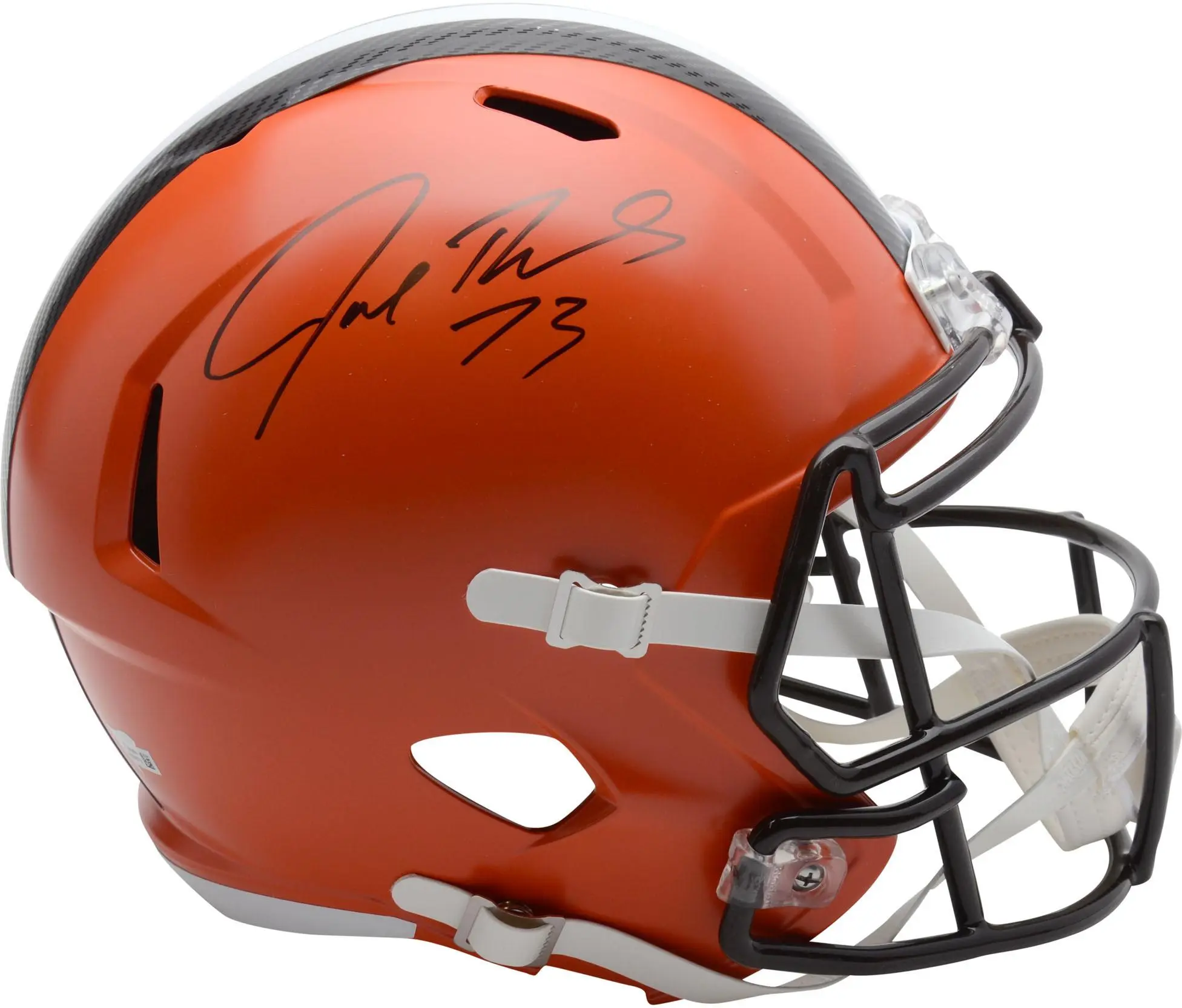 Joe Thomas Cleveland Browns Autographed Riddell Speed Replica Helmet - Fanatics Authentic Certified