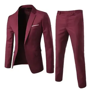 2025 men's suits two piece business suits for men small suits for men slim fit best man groom wedding dress for men