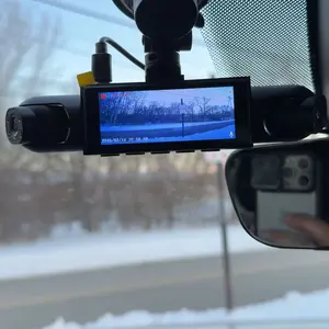 4 Channel Car Dash Cam 1080P HD DVR with 64GB Memory Card Night Vision Parking Mode 3.16" Screen Front Rear Left Right Cameras Dashcam