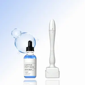 Copper Peptides Serum for Face - with GHK-Cu Peptide and Hyaluronic Acid - Anti-Aging Facial Serum