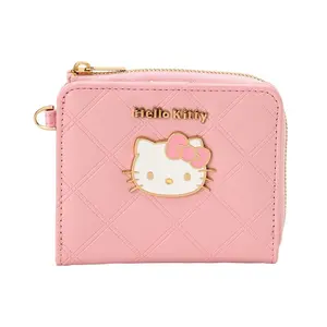 Hello Kitty Quilted Bi-Fold Wallet (Pink)