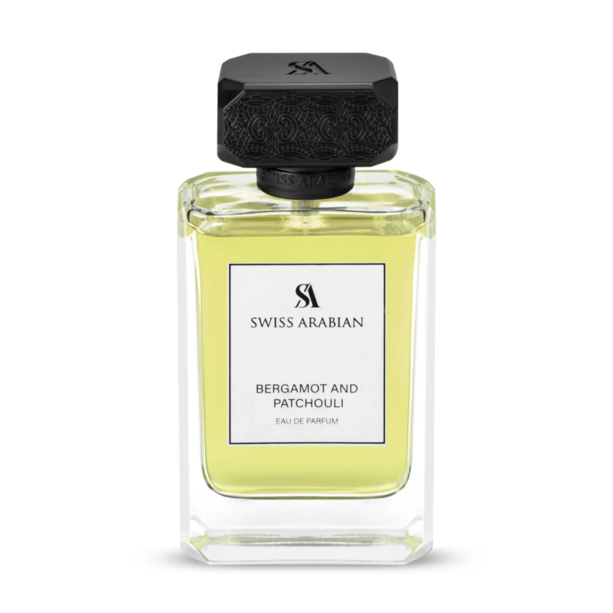 Swiss Arabian Bergamot and Patchouli Eau de Parfum for Men – Intense Fragrance with Musk, Citrus, and Floral Notes, Long-Lasting Scent with a Bold & Alluring