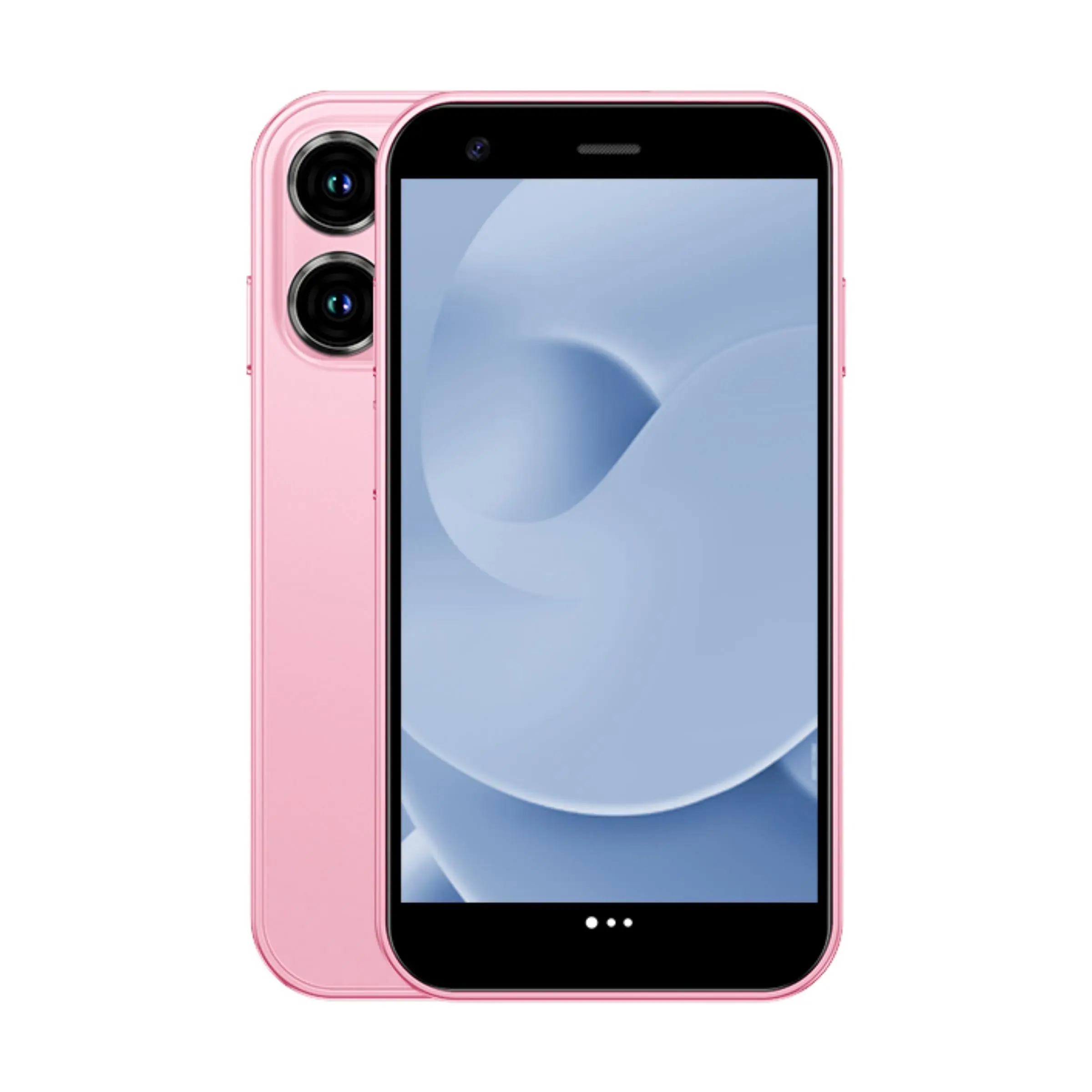 Mini Smart Phone, 3.0 Inch Dual Card 3G Android 8.1 Phone, 2GB + 16GB GPS Bluetooth-compatible WiFi Portable Small Smart Phone, Learning Machine, Pink Learning Tablet, Learning Tool