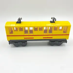 Train Carriage Building Block Toy, 417pcs/set Small Particle MOC Building Block Toy, Classroom Prize, Birthday Gift, Party Gift, Building Blocks Set