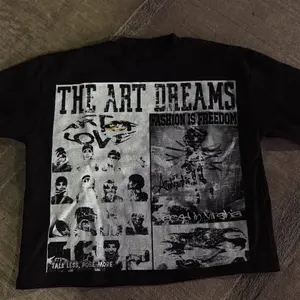 Art Dream Tees - Fashion is Freedom Graphic T-Shirt for Men