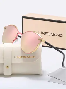 Unisex Vintage Cat Eye Frame Sunglasses, Trendy Casual Sunglasses for Travel Use, Fashion Accessories for Outdoor Activities, Fashionable Frames Sunglasses