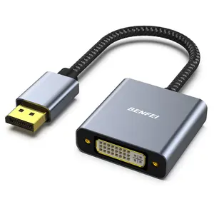 BENFEI DisplayPort to DVI-D Single Link Adapter Male to Female Adapter  Accessories Portable