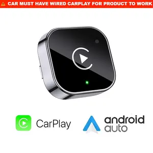 Wireless carplay Adapter (2026) for iPhone/Android - Fast Connection,No Latency,Hands-Free Call wireless adapter Electronic Charger carplay dongle