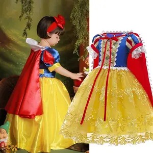 (New)102 Baby Girls Princess Dress Fairy Tale Cosplay Costume Birthday Party Dresses Fancy Party Performance Adele