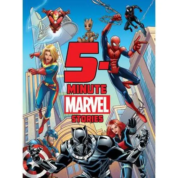 USED Book - 5-Minute Marvel Stories by Marvel Press Book Group (Hardcover) - english
