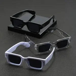 3 PCS Men's Lightweight Plastic Small Frame Square Fashion Glasses - Anti-Reflective Lenses, Black/Transparent/White Frames for Driving, Daily Use, & Music Festivals, Driving Eyewear, Sleek Eyewear Design, Highquality Lenses, Festival Goers gift for women