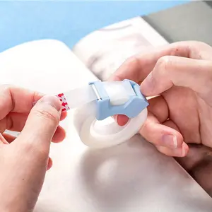 1/2Rolls/set Invisible Self Adhesive Tape Dispenser Value Pack: Perfect for Repairing, Gift Wrapping & More!
