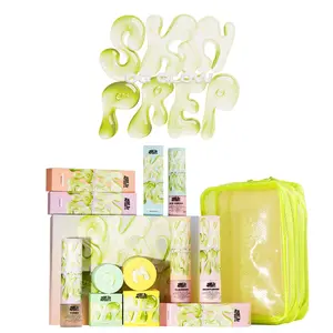 OG Glow Skin Prep Cleansing 6 Piece Cleanser Skin Set & Skin Bag- Made By Mitchell