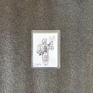 (NEW!) 2026 MVL. 1/1 Original Artwork Sketch Card - Collectible Trading Card by Calahan Merten (Limited Edition Trading Card) - TCG #TikTokShopspringglowup