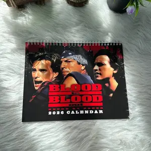 BloodInBloodOut 2026 Calendar Ver2, BIBO 2026 Wall Calendar Ver2, Movie Calendar, 2026 Calendar, Unique Christmas Gift, Calendar Gift, Holiday Gift Ideas