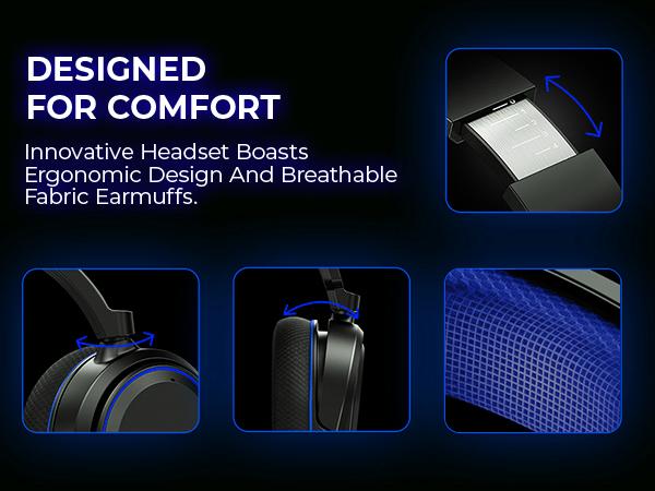 Picun G2 Over Ear Wireless Gaming Headset with Mic - Gaming Accessories, Bluetooth 5.4 Headphones, 7.1 Virtual Immersive Sound, 2.4GHz/Wired Connectivity, 5ms Lagfree Play, ENC Noise-Canceling Retractable Mic, RGB Lighting, PC Accessories for PC, PS5, PS4 Picun G2 Over Ear Wireless Gaming Headset with Mic - Gaming Accessories, Bluetooth 5.4 Headphones, 7.1 Virtual Immersive Sound, 2.4GHz/Wired Connectivity, 5ms Lagfree Play, ENC Noise-Canceling Retractable Mic, RGB Lighting, PC Accessories for PC, PS5, PS4