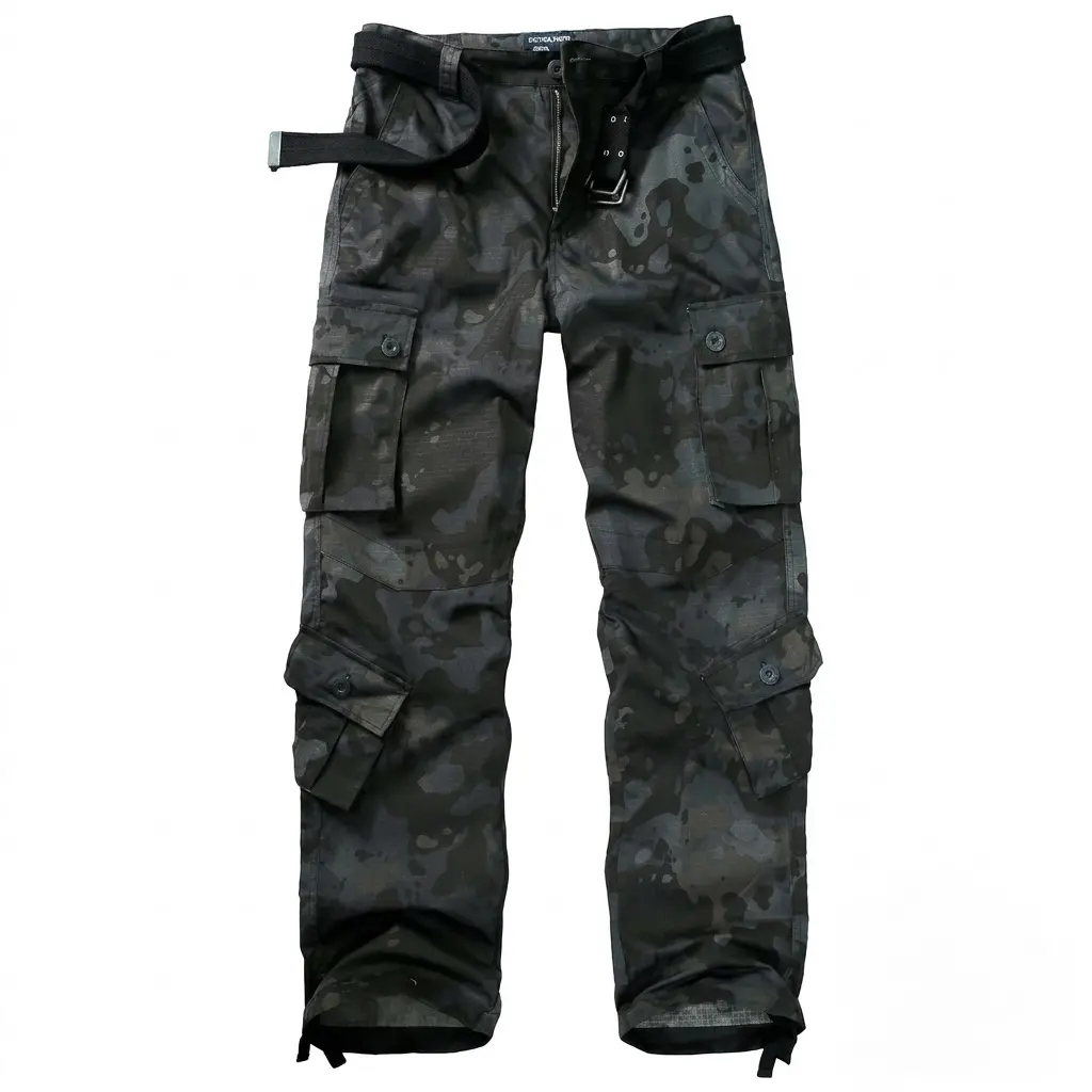 Men's Waterproof Hiking Pants, Ripstop Cargo Pants | Work Cargo Pants with 8 Pockets for Hiking, Work, Camping and Outdoor Use