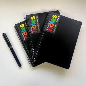 Spiral Notebook, 1 Count Portable Tearable Spiral Notebook, Simple Portable Diary Notebook, Office Stationery & Supplies, Student Essentials