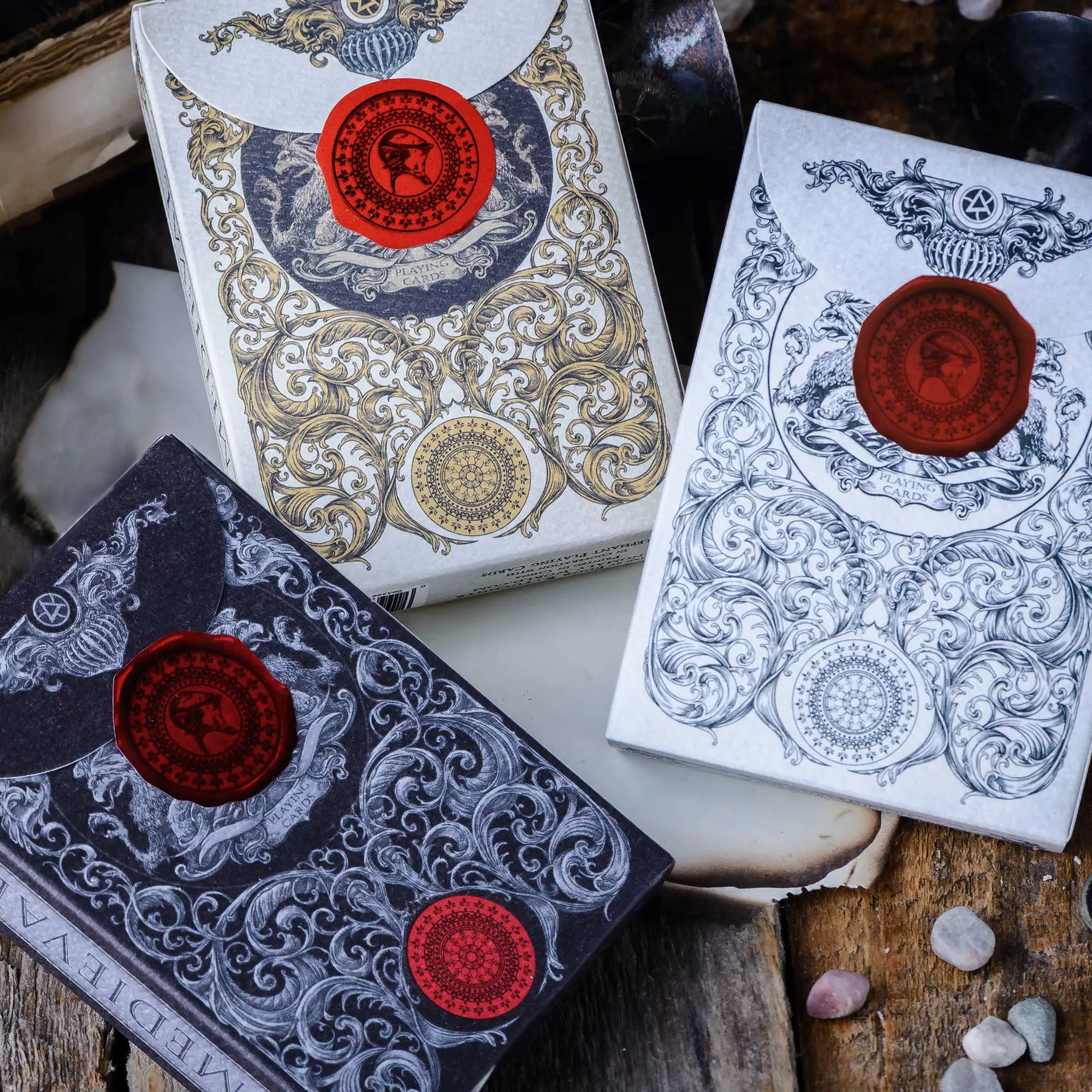 TALKING POINT CARDS Medieval-Themed Standard Playing Card Deck, for Toys & Hobbies, Games & Puzzles, Playing Cards