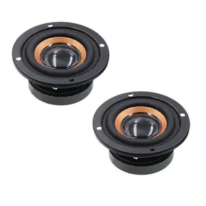 2 Pcs 5W 4Ohm Loudspeakers, Diameter 6.3cm Speakers, Speakers Subwoofer, DIY Speakers, Replacement Loudspeaker, Speaker Component