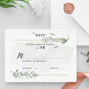 Personalized Wedding RSVP