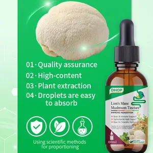 DHOP Lion's Mane Mushroom Drops - Brain & Memory Support