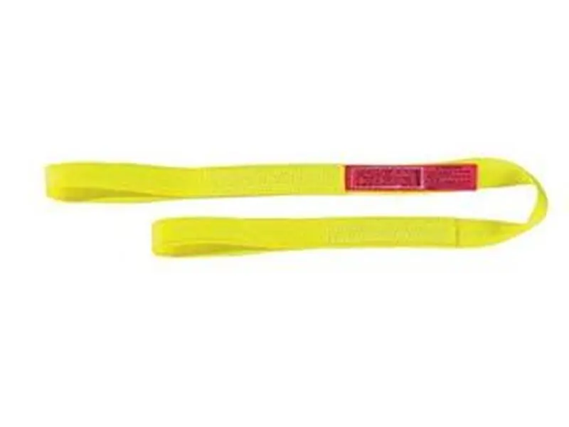2 in. x 4 ft. 2-Ply Webbing Sling with Flat Eye Loops, Durable and Reliable Construction, Convenient Designs, Affordable Prices, Ideal for Hardware Repair Tasks