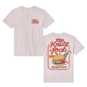 And Adult #sshirteb0b #squarep@nts The Krusty Krab Plankton T-Shirt Double Sides Casual Graphic Shirt Gift For Men Soft Relax Cotton T-Shirt