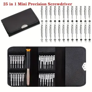 25-In-1 Precision Magnetic Screwdriver Set, Multi-Functional Repair Tool for Mobile Phones and Electronics, Essential DIY Kit