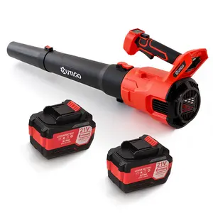 Leaf Blower, Cordless Leaf Blower with 2 x 4.5Ah Batteries and Fast Charger, 2 Speed Mode, Lightweight Leaf Blowers for Blowing Leaves, Patio Cleaning, Lawn Care and Dust