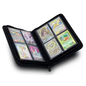 Card Zip Binder - 4 Pocket