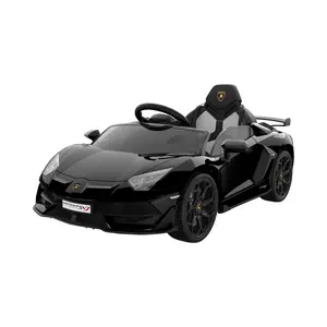 Stylish 12V Battery Operated Kids Ride On Car, Cool Hydraulic Doors Design, Multi Functional Entertainment System, Safe Dual Speed Driving, Perfect Gift for Kids