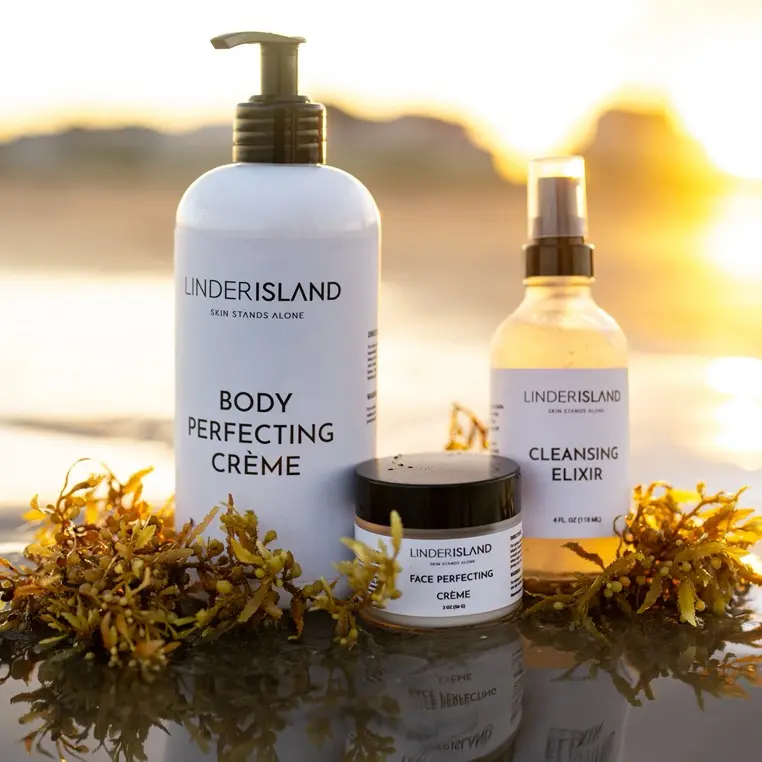 LINDERISLAND Body Perfecting Cremé - Luxurious Hydration with Buriti Oil & Vitamin E for Smooth Skin Finish