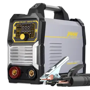 PUWU 195Amp Stick Welder，ARC/Lift TIG/Pulse TIG 3-in-1 Multiprocess Welder，110V/220V Dual Voltage，Synergic Control IGBT Inverter with Hot Start/VRD/Anti-Stick/ARC Force Portable Welding Machine